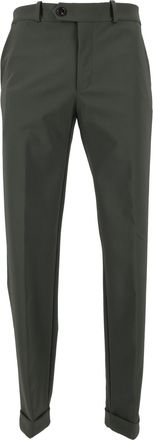 Roberto Ricci Design Green Tailored Surflex Winter Chino Pants