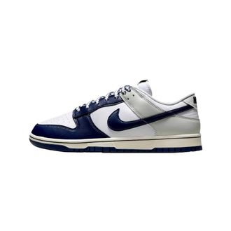 Nike Dunk Low Retro White / Midnight Navy IM2222-101 Mens