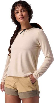 Backcountry Destination Long-Sleeve Shirt - Womens in Fog at Nordstrom, Size Xx-Large