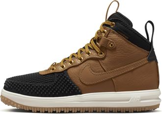 Nike Mens Lunar Force 1 Winterized DuckBoots in Brown | 805899-202