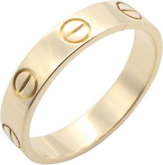 Cartier Gold Yellow Gold (18K) Band Ring (Pre-Owned)
