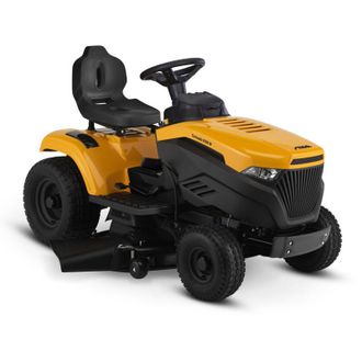 STIGA Sports Tornado 5108 W trattorino da giardino 108 cm - motore bicilindrico ST550 da 586 cc - scarico laterale e mulching - asse anteriore in acciaio