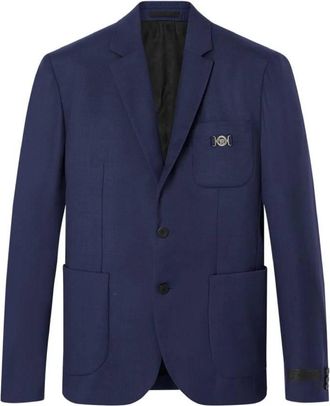 Versace Medusa Wool Single-Breasted Blazer, Brand Size 46 ( US Size 36 )