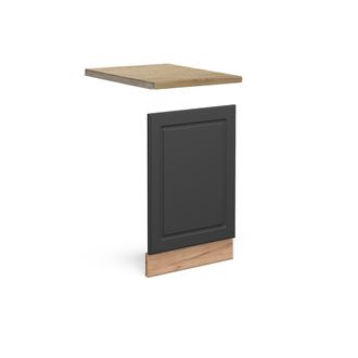 Vicco Panel Frontal Fame-line, Antracita-oro, 45 Cm, Et Roble