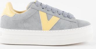 Victoria Womens Barcelona Platform Shoes In Azul