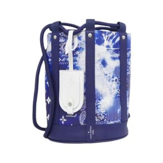 Louis Vuitton Pre-owned Vintage Bucket Shoulder Bag - unisex - Louis Vuitton Vintage - Vintage Bucket Bags - Blue - ONE SIZE - Pre-owned