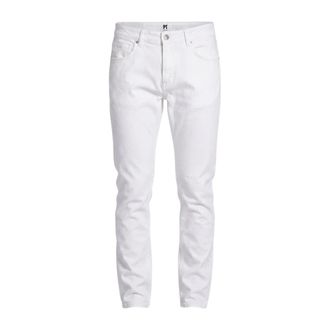 Pantaloni Torino Jeans, Heren, Wit, W33, Katoen, Jazz Jeans