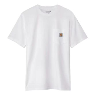 Carhartt Work in Progress 26SS Pocket Short Sleeve T-Shirt White I030434-02-XX