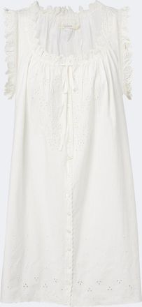 D&ocirc;en D&ocirc;en Nessie broderie anglaise cotton minidress