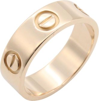 Cartier Gold Pink Gold (18K) Band Ring (Pre-Owned)