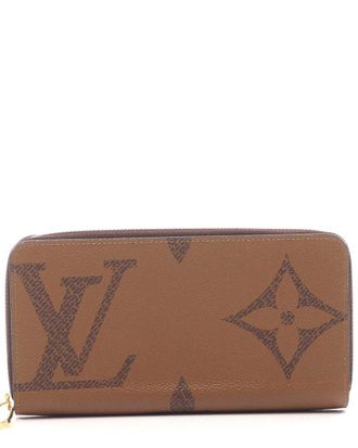 Louis Vuitton Zippy Wallet Monogram Brown (Authentic Pre-Loved)