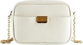Patrizia Pepe All Day Bag - Dames - Schoudertassen - Wit - ONE Size - Leer - Tassen