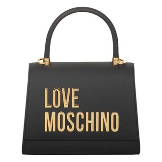 Love Moschino Structured Top-Handle Handbag - female - Love Moschino - Handbags - Black - ONE SIZE - Bags