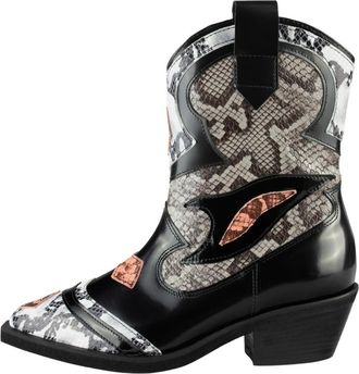 L37 Stijlvol Tijdloos Schoeisel - Dames - Cowboylaarzen - Veelkleurig - 41 EU - Schoenen