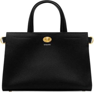 Burberry Small Cotswolds Tote Bag - Womens - Cotton/Calf Leather/Polyester