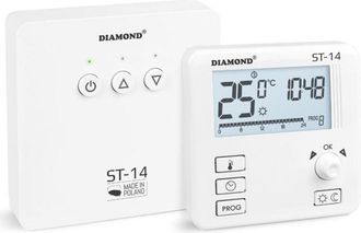 OEM Controlador De Temperatura Semanal Inal&aacute;mbrico St-14