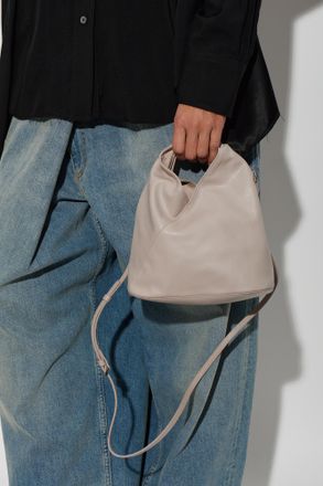 Maison Margiela Logo Bag, Womens, Cream