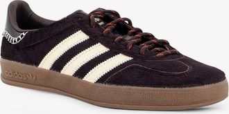 adidas Unisex Sneakers Gazelle Pony Skin Brown Leather-Rubber Trainers Leather/rubber