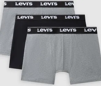 Levi's Opt III Boxer Brief - 2 pack - Uomo - 2XL - Multicolore / Green/Black