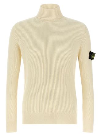 Stone Island Off White Regular Sweater