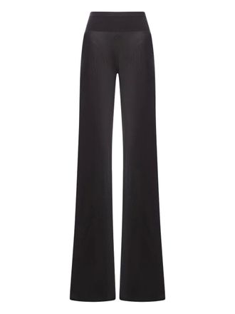 Rick Owens ribbed trousers - Black