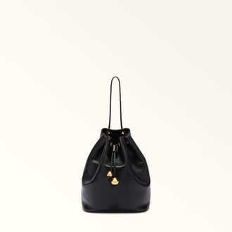 Furla Sfera Soft Mini Bag S Nero Black Nappa Leather Woman