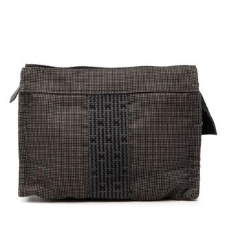 Herm&egrave;s Pre-owned Hermes Canvas Herline Pouch Ladies IMN7W2WOM1HFP661