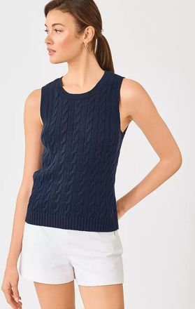 Lilly Pulitzer Brockton Crew Neck Sweater Tank