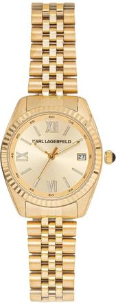 Karl Lagerfeld Watches - Dames - Horloges - Geel - ONE Size - Accessoires