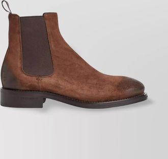Dsquared2 leather ankle boots