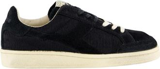 Diadora Luxe Prestige Italiaanse Stijl Schoenen - Dames - Sneakers - Zwart - 37 EU - Schoenen