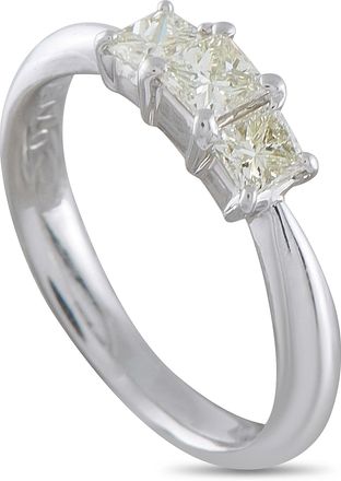 Luxury Bazaar Platinum 0.71ct Diamond Ring MF41-052126