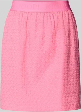 Joop Knielanger Rock mit Strukturmuster Modell Sophia in Pink, Gr&ouml;&szlig;e 40