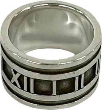 Tiffany & Co. Silver Silver 925 Band Ring (Pre-Owned)