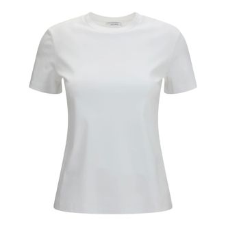 Max Mara Donata Katoenen T-shirt - Dames - Tops - Wit - Maat: L Katoen