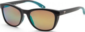 Costa Womens 6S9108-910805-54 6S9108 54 910805 Aleta Sunglasses - Black - One Size
