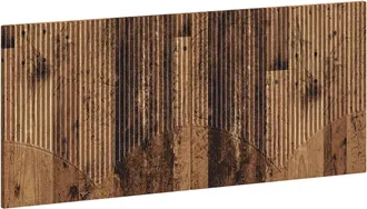 vidaXL Cabecero Montada En La Pared Hoorn Madera Envejecida Vidaxl