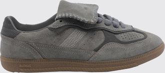 Alohas Sneaker TB.490 bicolore in pelle scamosciata con logo laminato