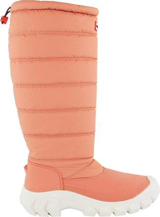 Hunter Interpid Tall Snow Womens Pink Wellington Boots - Size UK 5