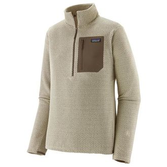 Patagonia R1 Air Zip Neck Fleecepullover f&uuml;r Herren | beige