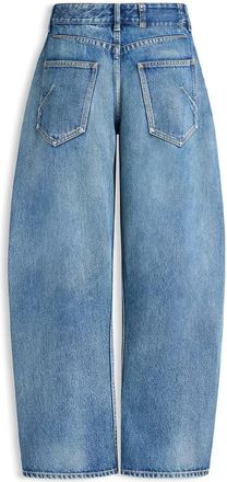 Alaia Womens Jean Rodeo En Denim Vintage Bleu Blue
