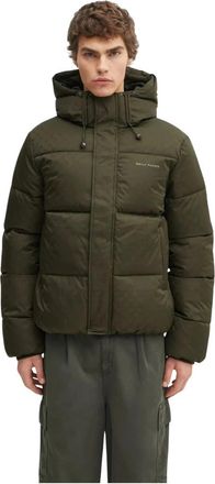 Daily Paper Clothing Winterjassen - Heren - Winterjassen - Groen - XL - Leer - Jassen