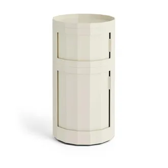 HAY Facet Cabinet 110 mit F&uuml;ssen und Rollen, eggshell