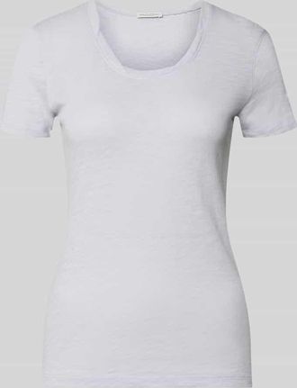 Marc O'Polo Regular Fit T-Shirt aus reiner Baumwolle in Hellblau, Gr&ouml;&szlig;e XXL