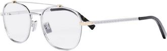 Dior Ladies Black Square Eyeglass Frames CDDIAMONDOR2U F200