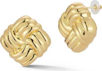 Glaze Jewelry Love Knot Stud Earrings in Gold at Nordstrom Rack