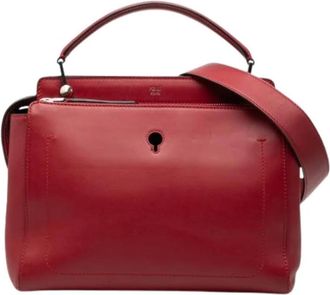 Fendi Pre-owned Handbags, female, Red, Size: ONE SIZE Pre-owned DotCom Satchel