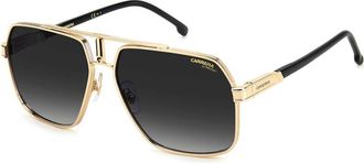 Carrera Stijlvolle zonnebril met iconisch metalen profiel - Heren - Zonnebrillen - Geel - 62 MM - Accessoires