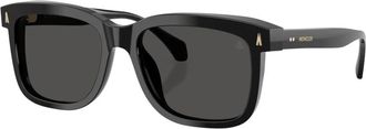 Moncler Valaire Zonnebril - unisex - Zonnebrillen - Zwart - 54 MM - Accessoires