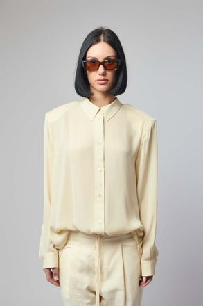 Frenken Ralf Silk Classic Oversized 1980s Mens Shirt